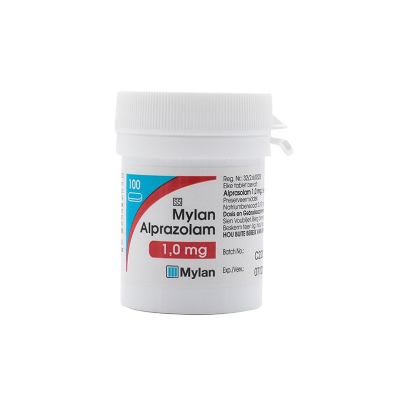 Alprazolam Mylan 1mg 100 Tablets