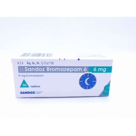 Brazepam 6 mg Tablets – 30 Pack